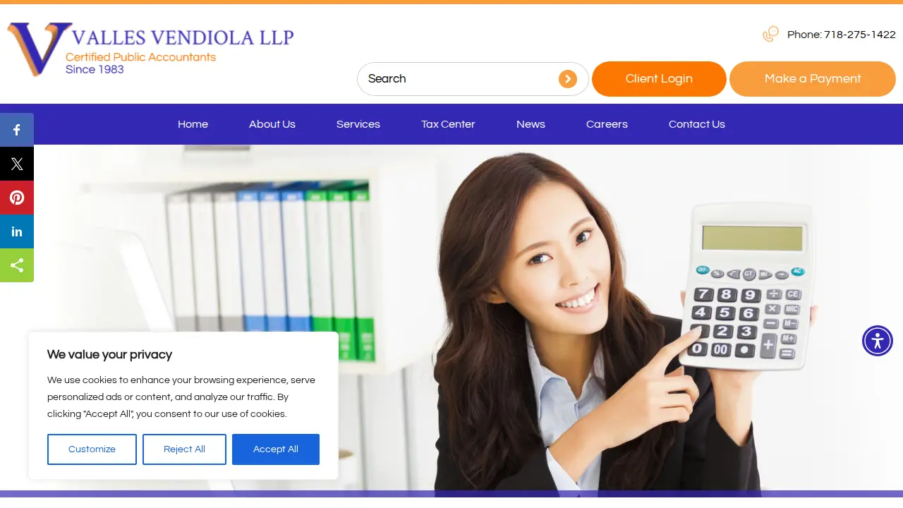 Valles Vendiola, LLP page