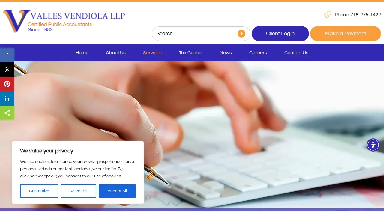 Valles Vendiola, LLP page