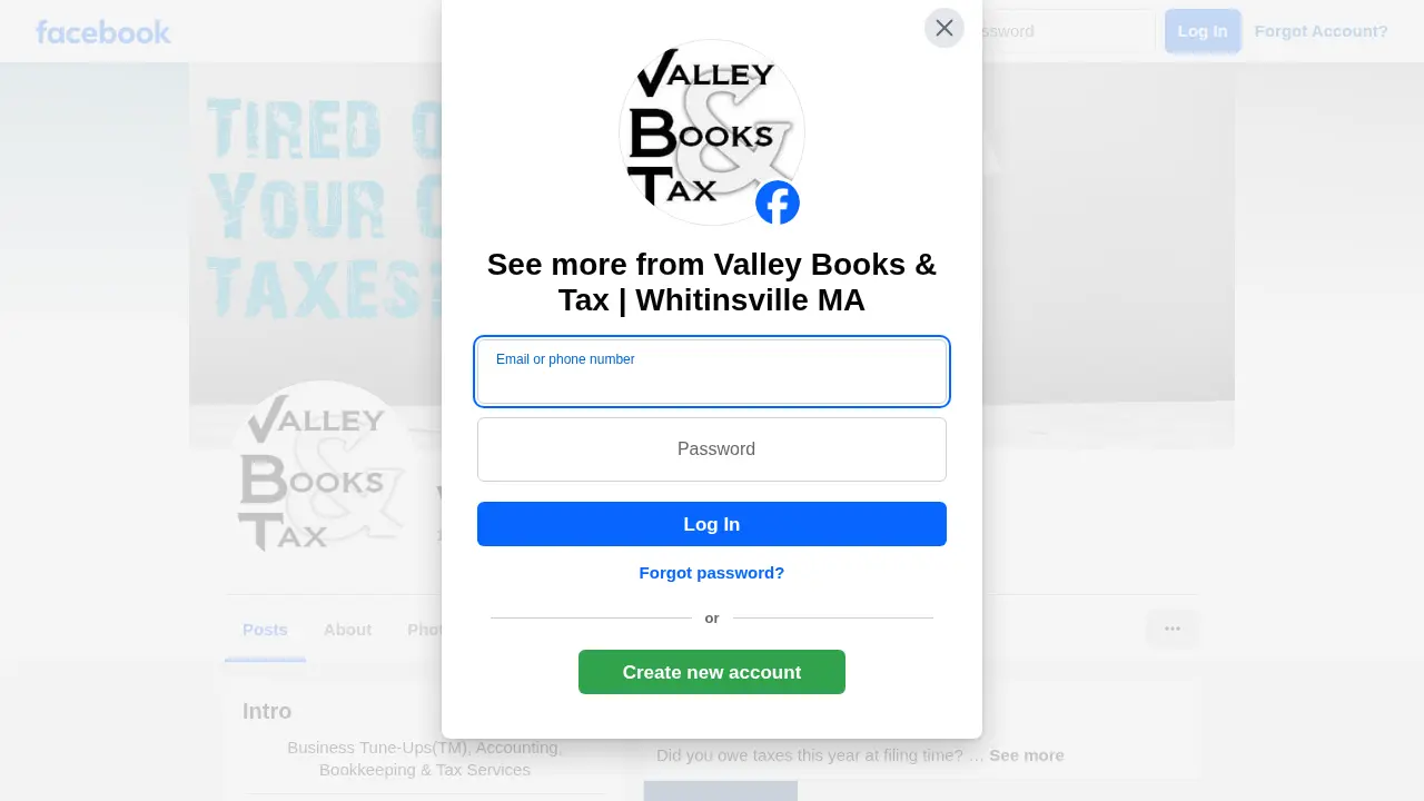 Valley Books & Tax