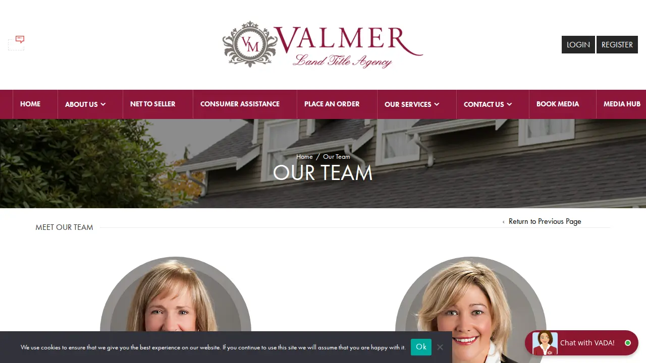 Valmer Land Title Agency LLC, Grove City page