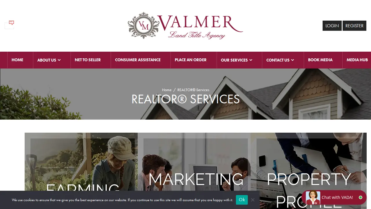 Valmer Land Title Agency LLC, Grove City page