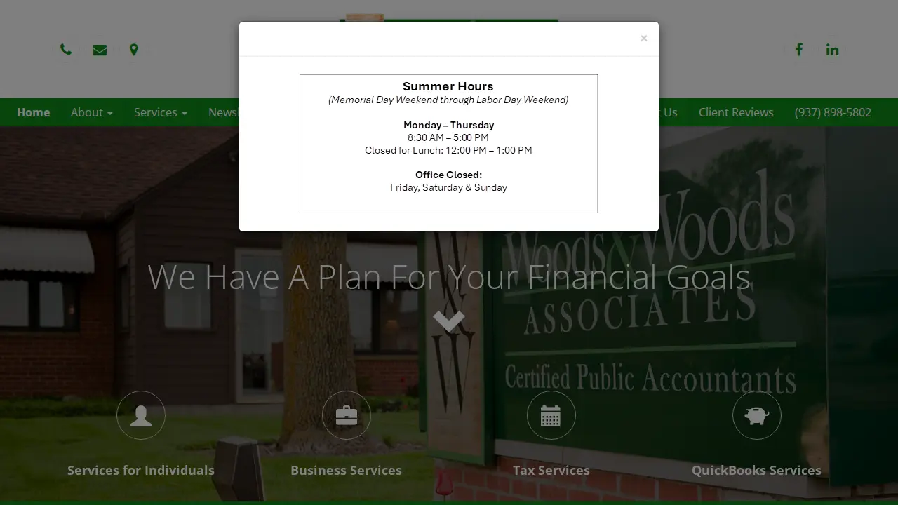 Woods & Woods Associates website