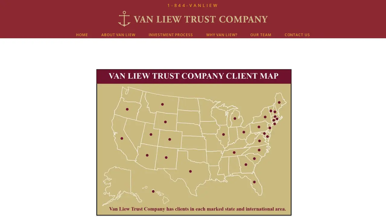 Van Liew Trust Co page