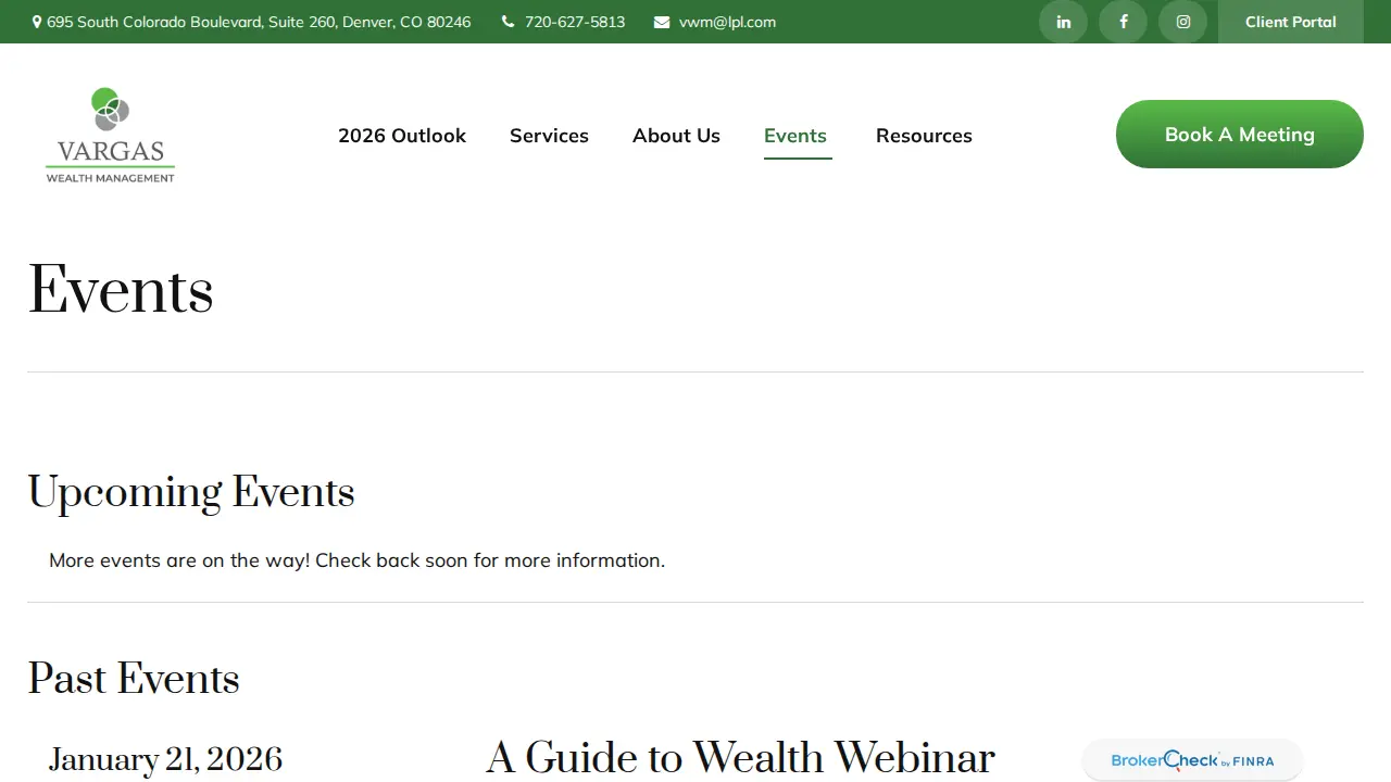 Vargas Wealth Management LLC page