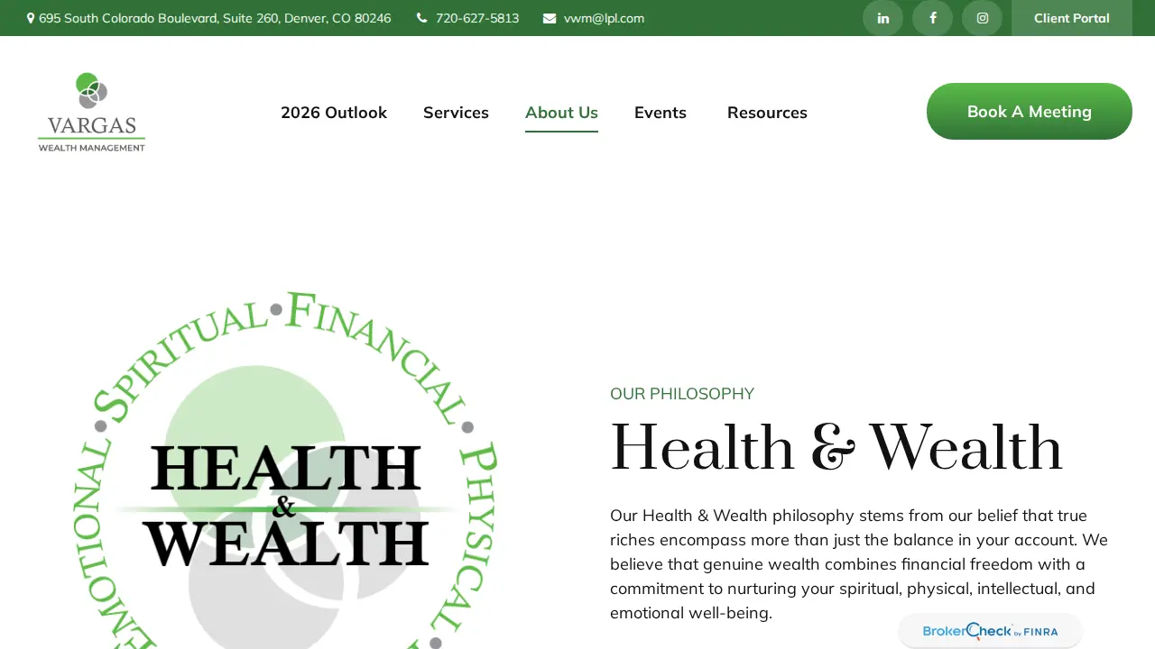 Vargas Wealth Management LLC page