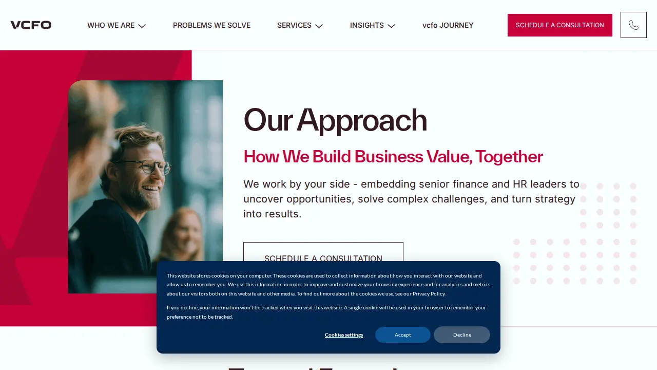 vcfo Denver page