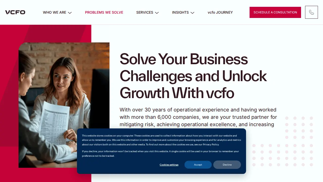 vcfo Denver page