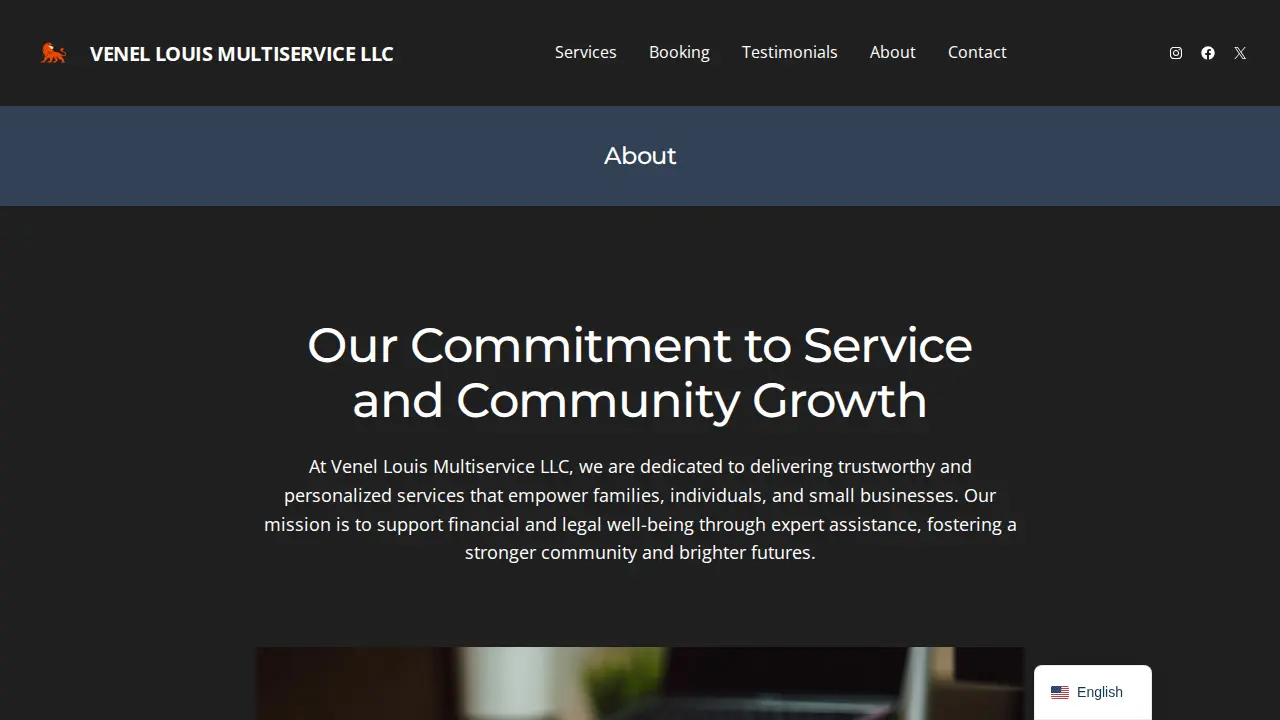 Venel Louis Multiservice Llc page