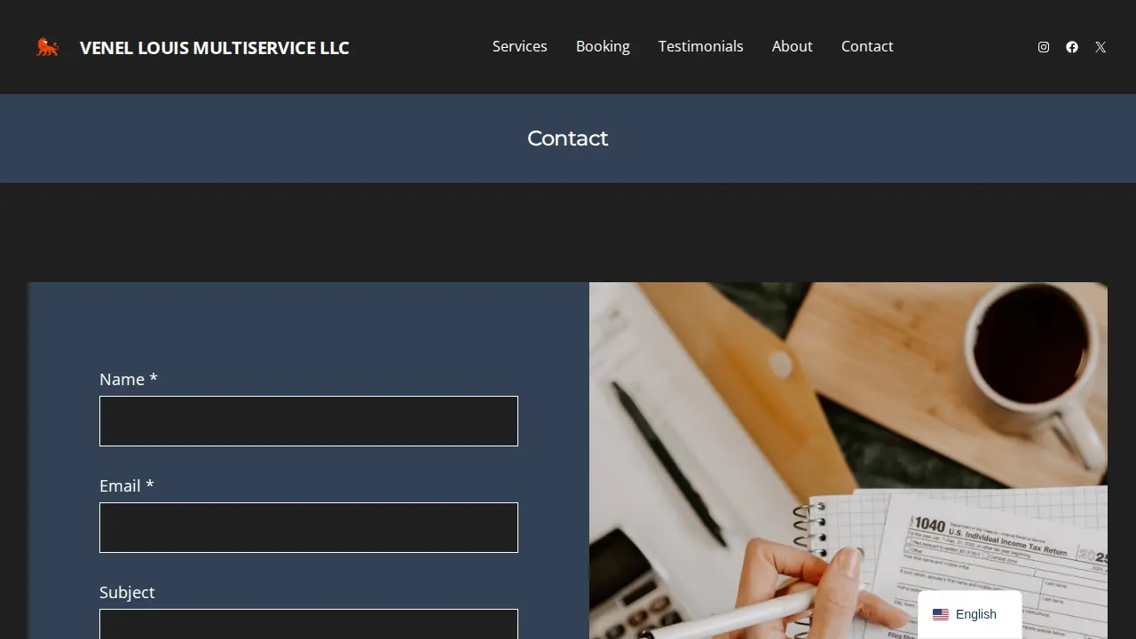 Venel Louis Multiservice Llc page