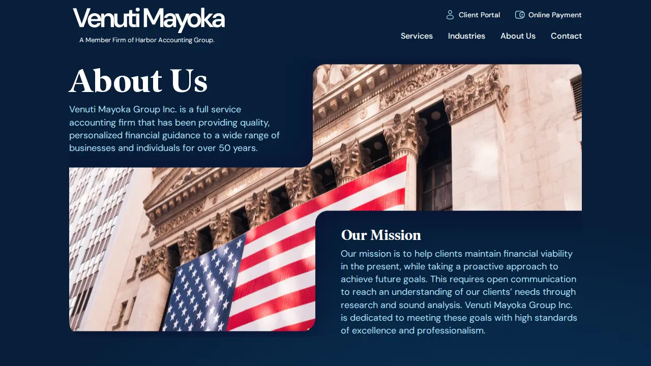 Venuti Mayoka Group, Inc. page