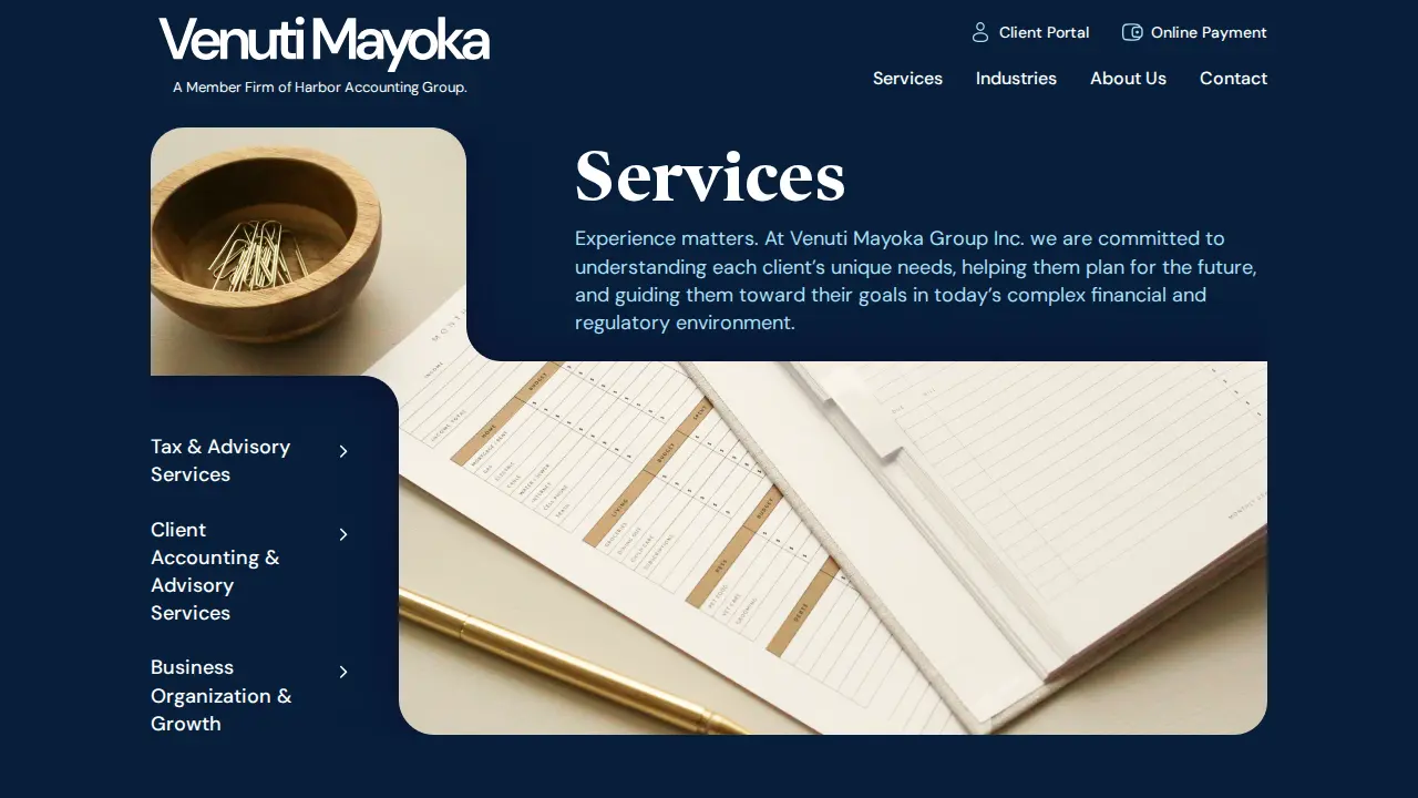 Venuti Mayoka Group, Inc. page