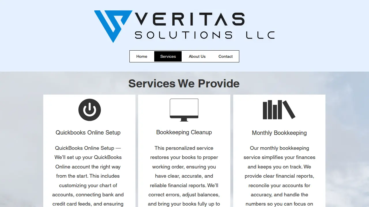 Veritas Solutions LLC page