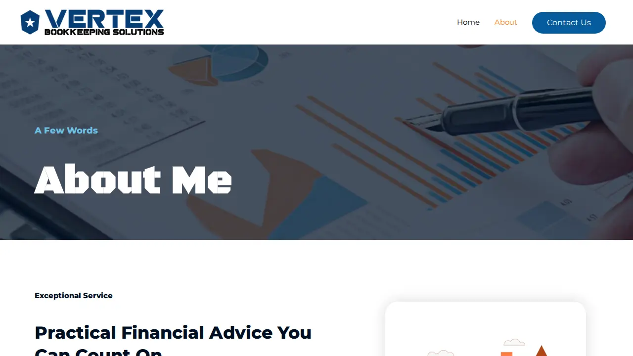 Vertex Bookkeeping Solutions LLC page