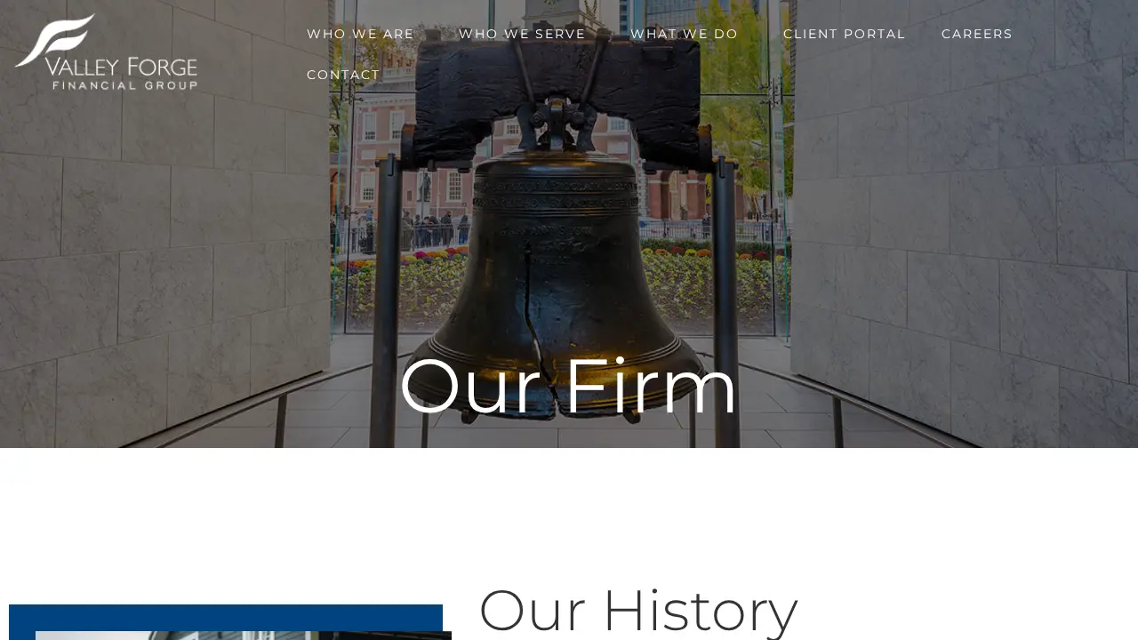 Valley Forge Financial Group page