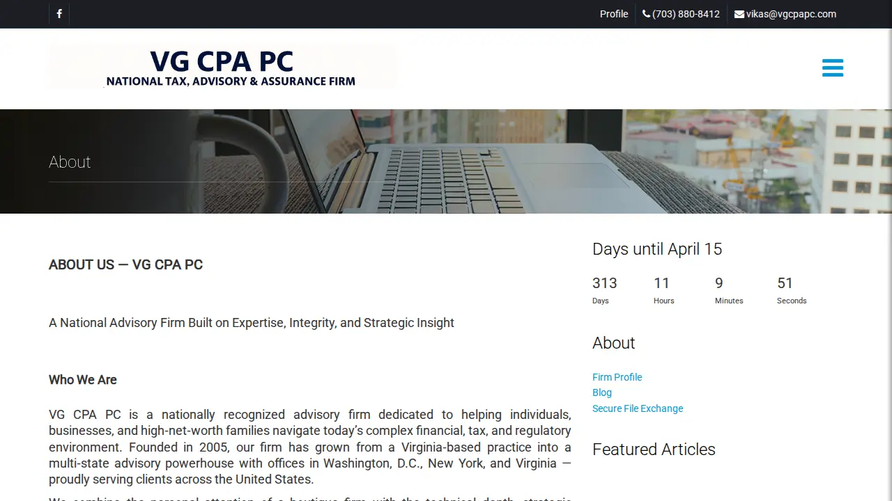 VG CPA PC page