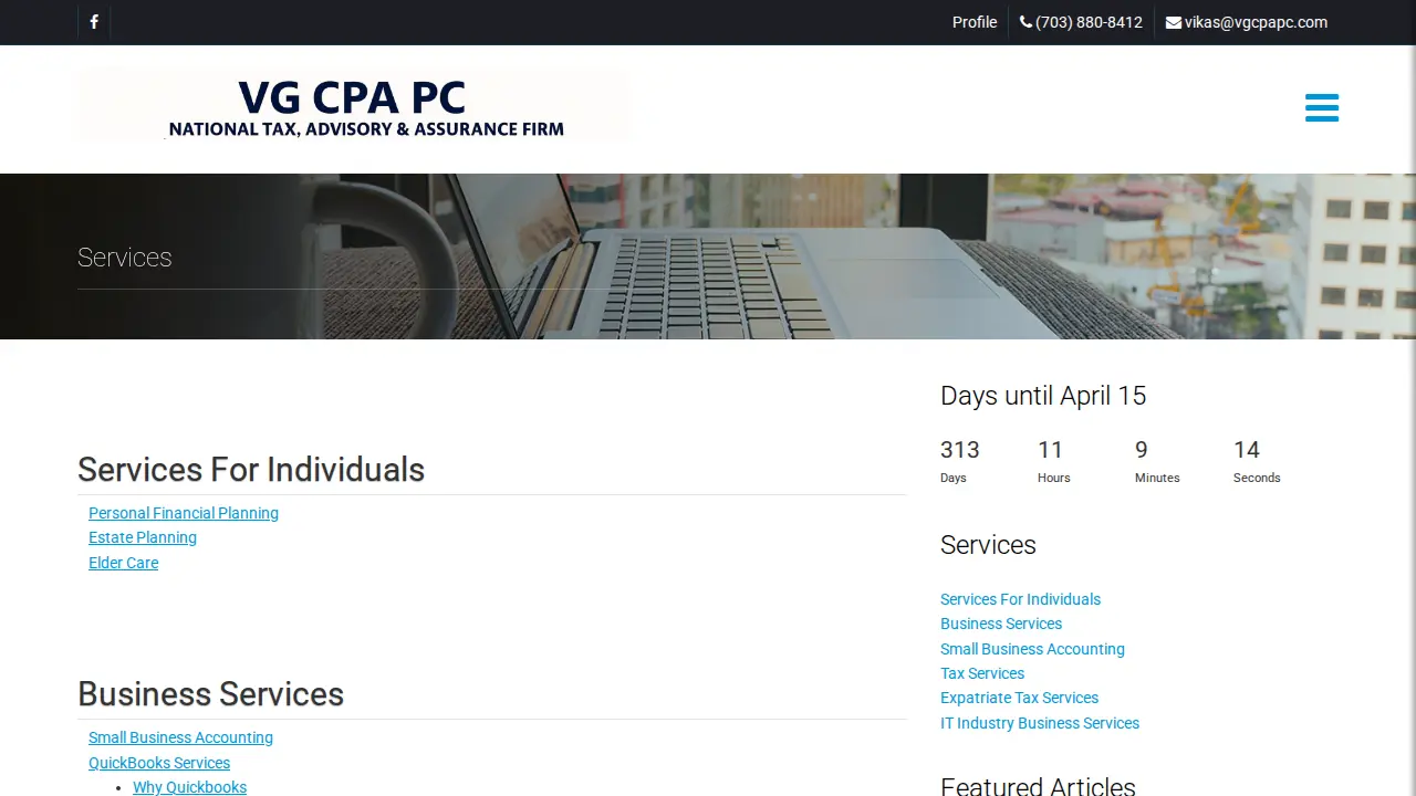 VG CPA PC page