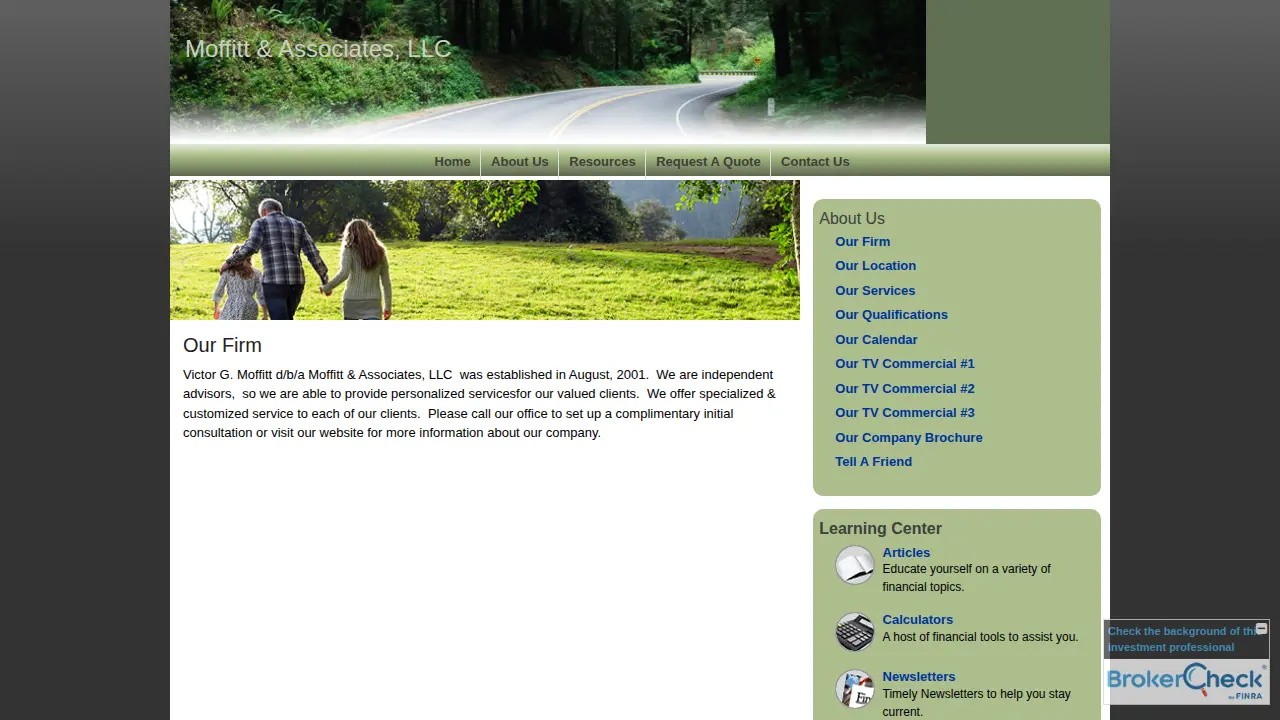 Moffitt & Associates, LLC page