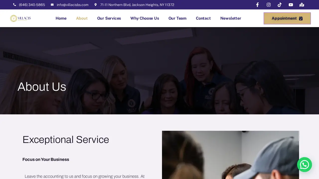 VILLACIS BUSINESS SOLUTIONS INC page
