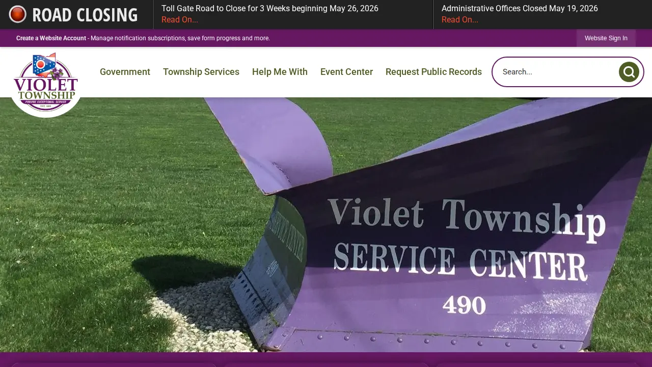 Violet Township Offices website