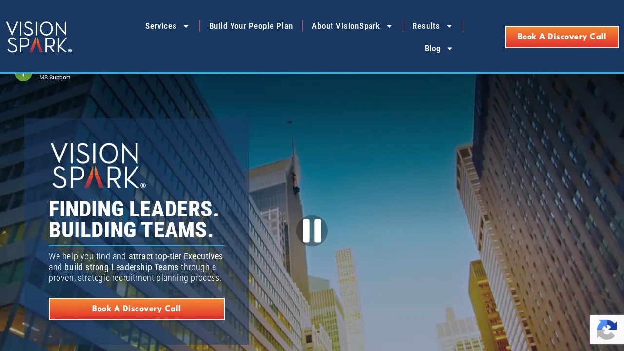 VisionSpark page