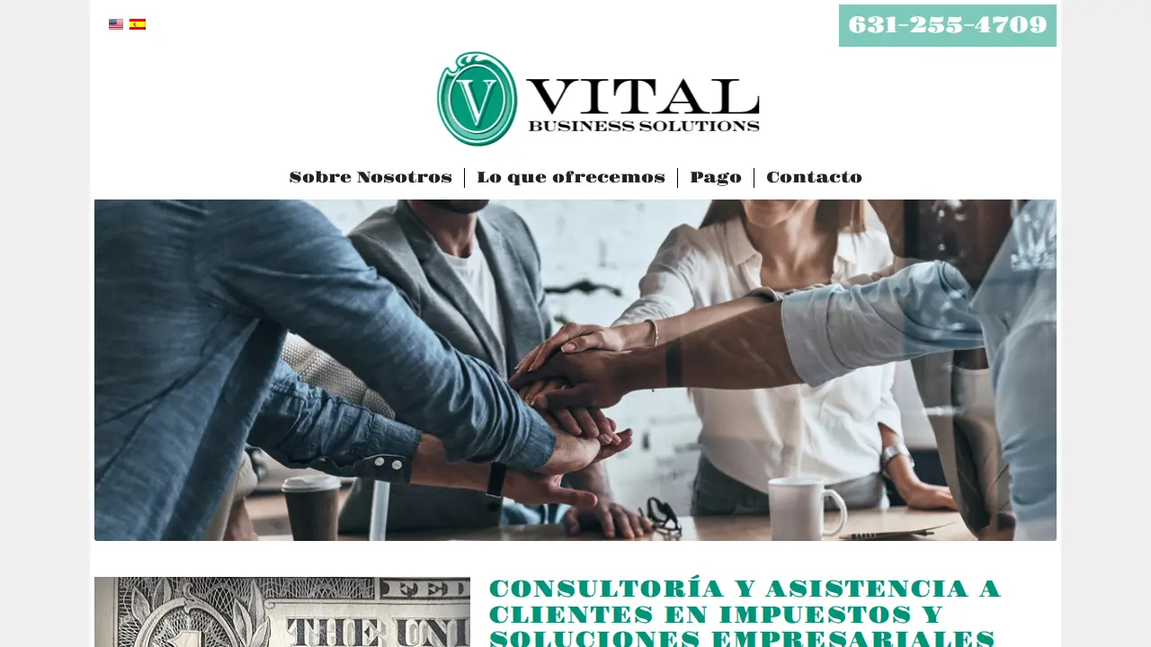 Vital Business Solutions, Inc. page