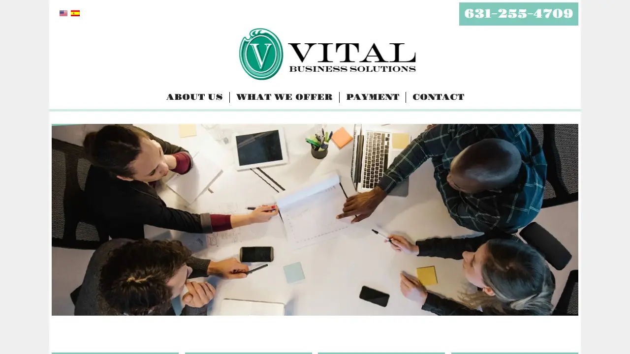 Vital Business Solutions, Inc. page