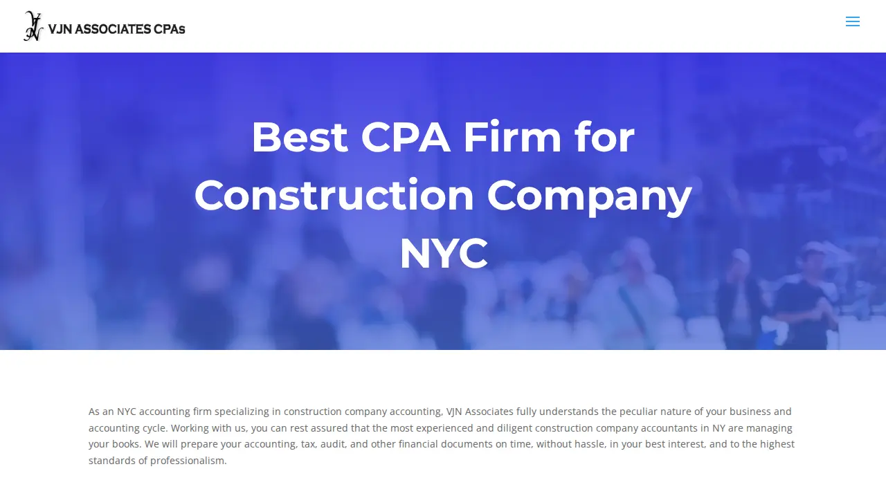 VJN Associates CPAs page