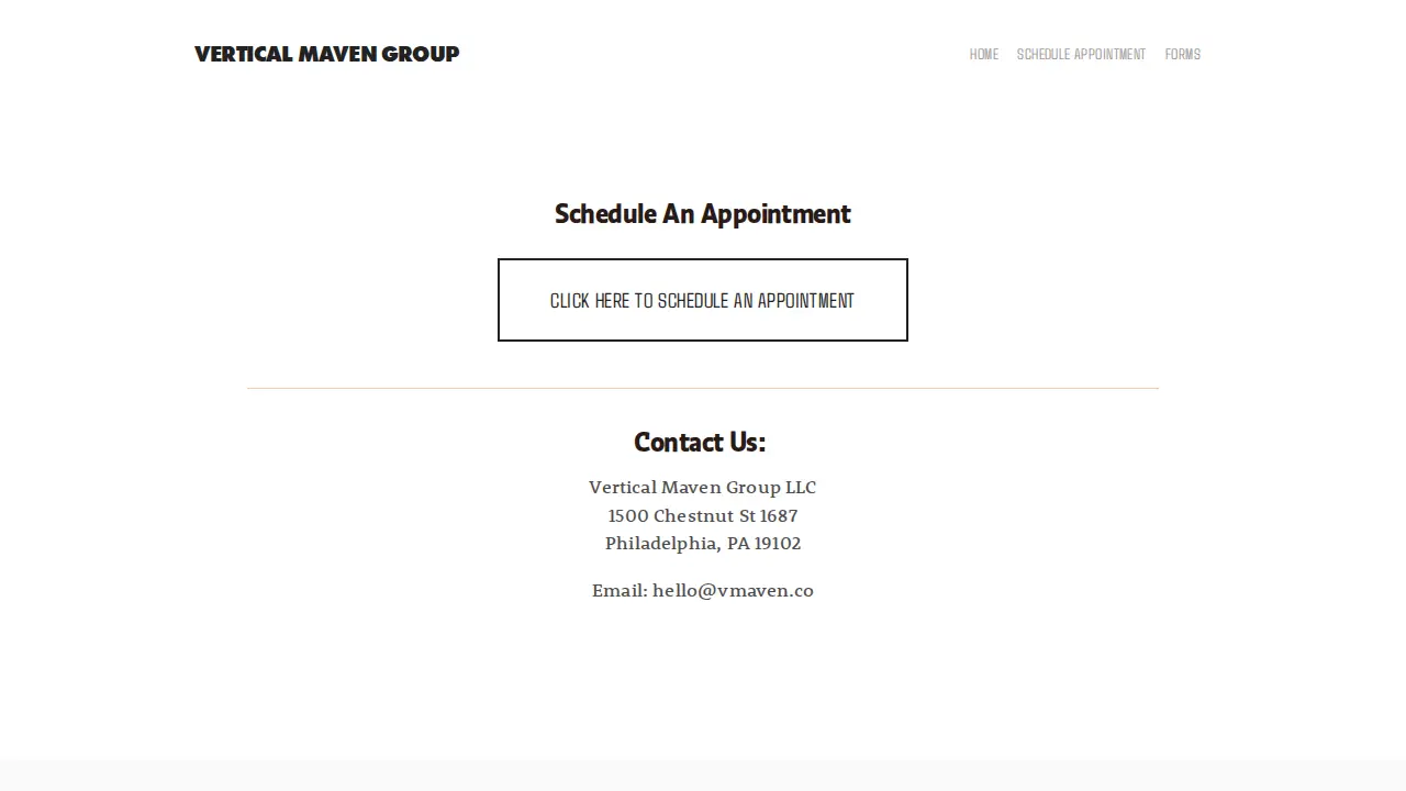 Vertical Maven Group page