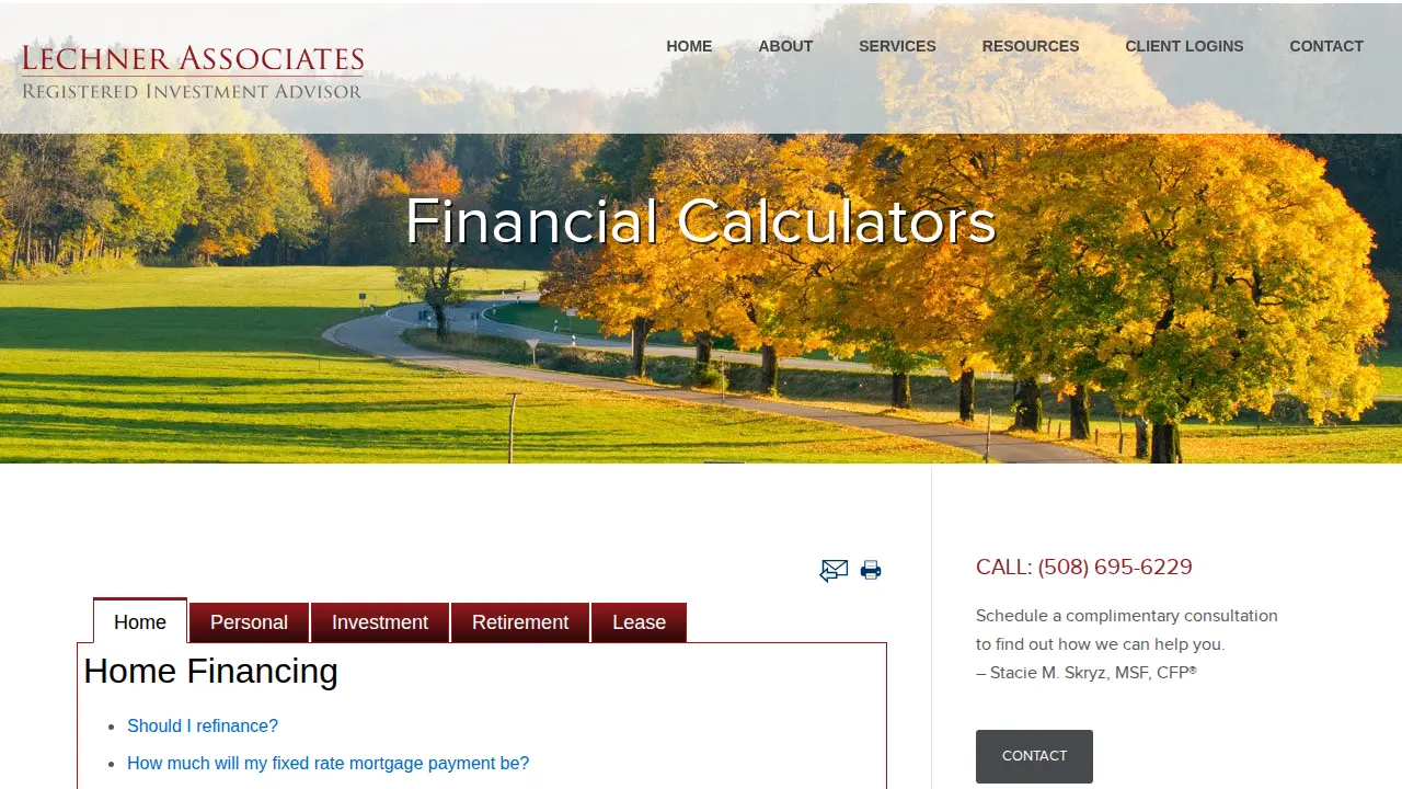 Lechner Associates page