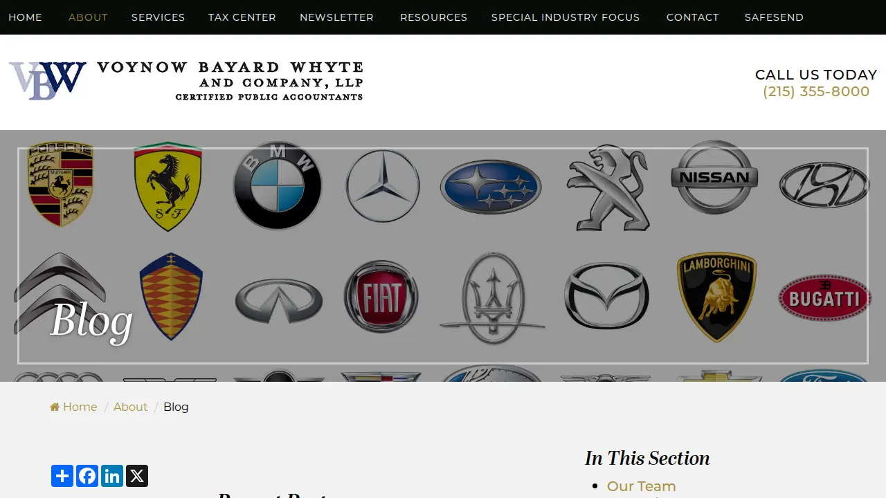 Voynow Bayard & Co page