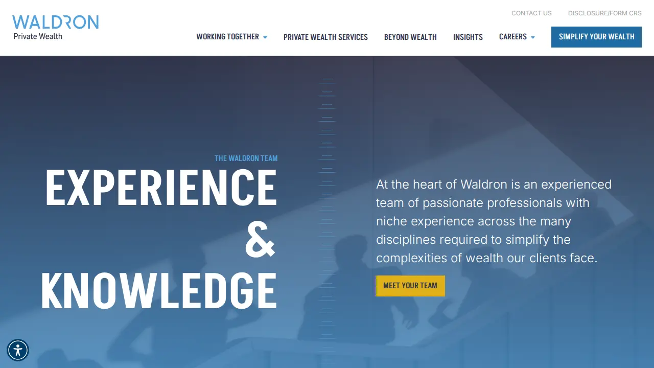 Waldron Private Wealth page