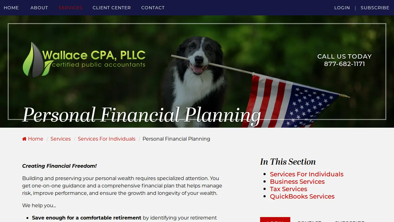 WALLACE CPA, PLLC page