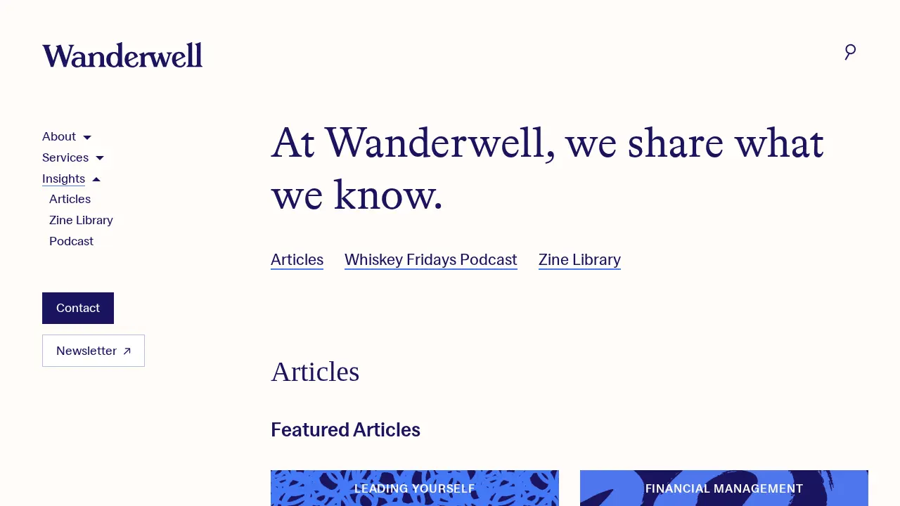 Wanderwell page