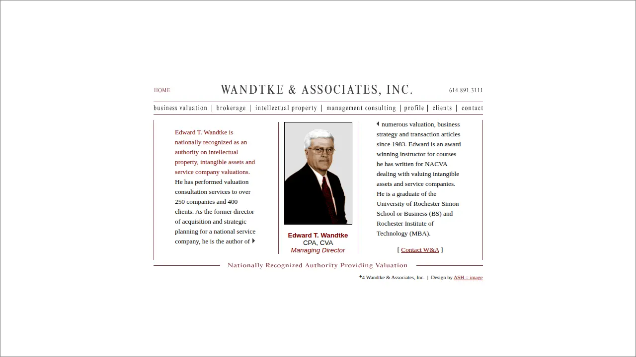 Wandtke & Associates page
