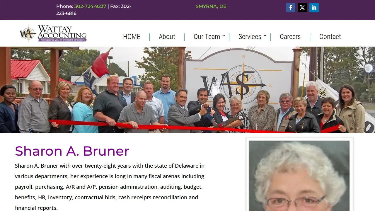 Wattay Accounting page