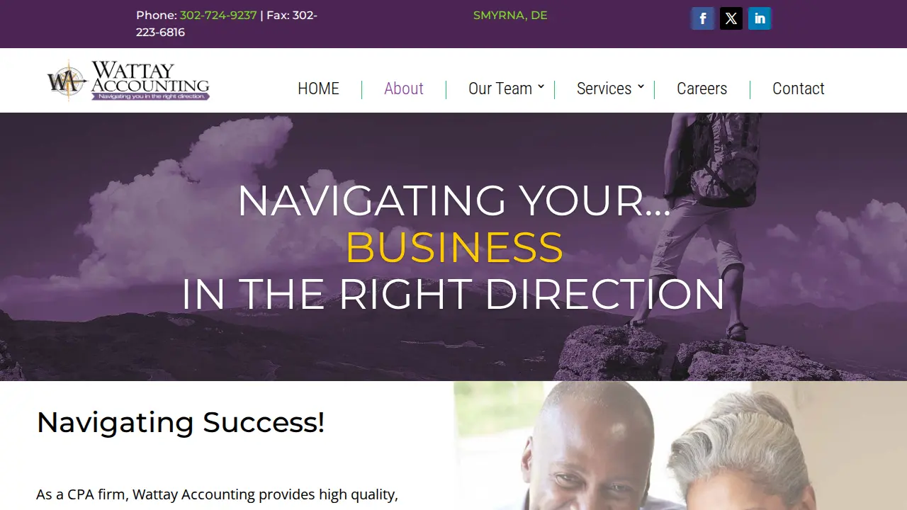 Wattay Accounting page