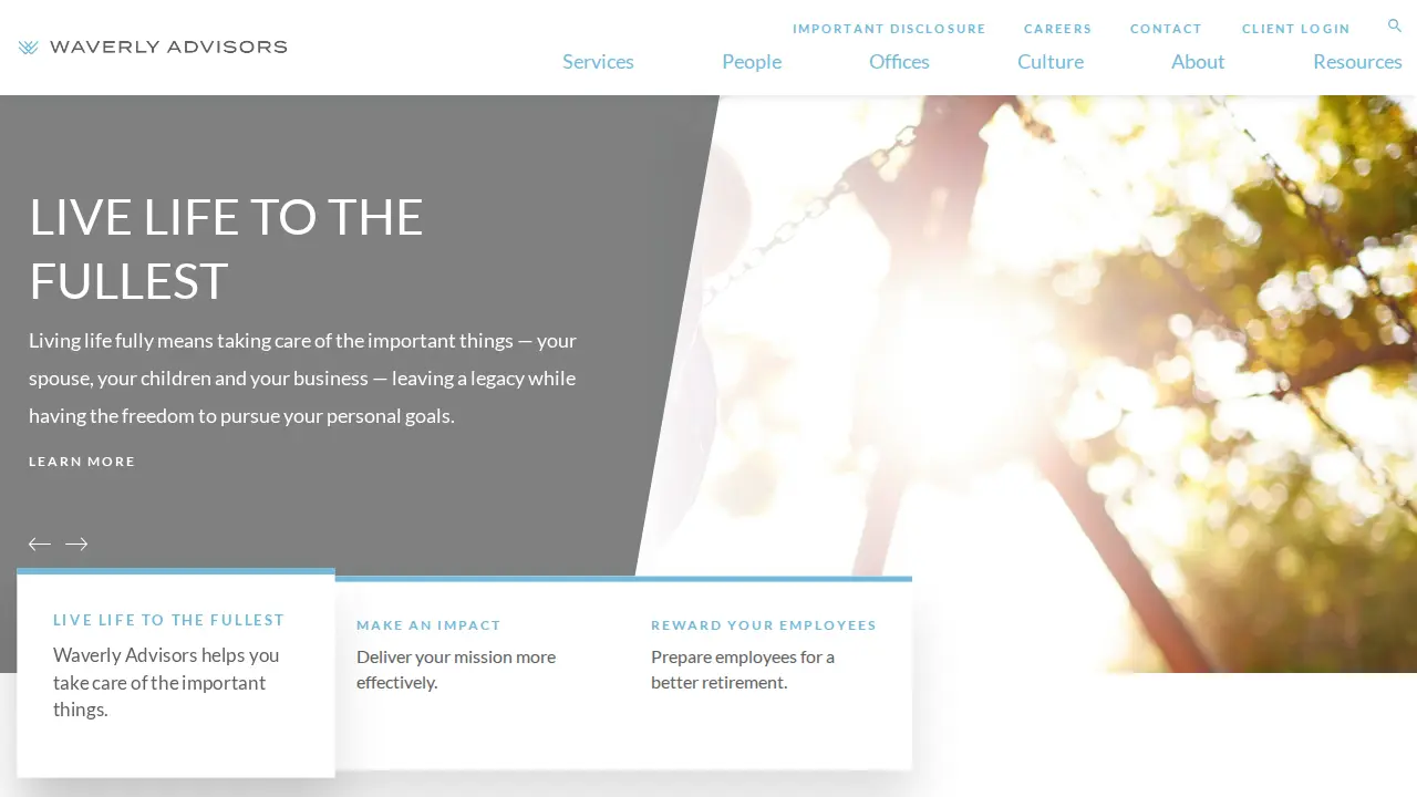 Waverly Advisors, LLC page
