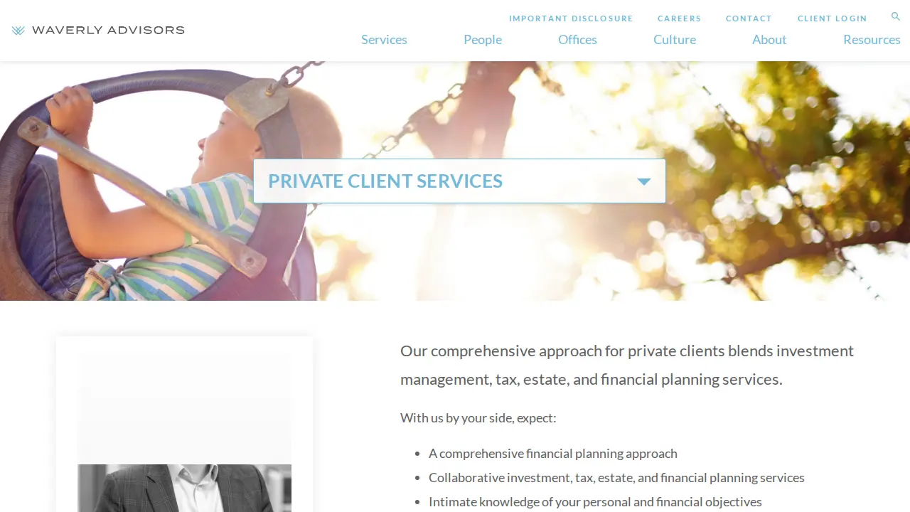 Waverly Advisors, LLC page