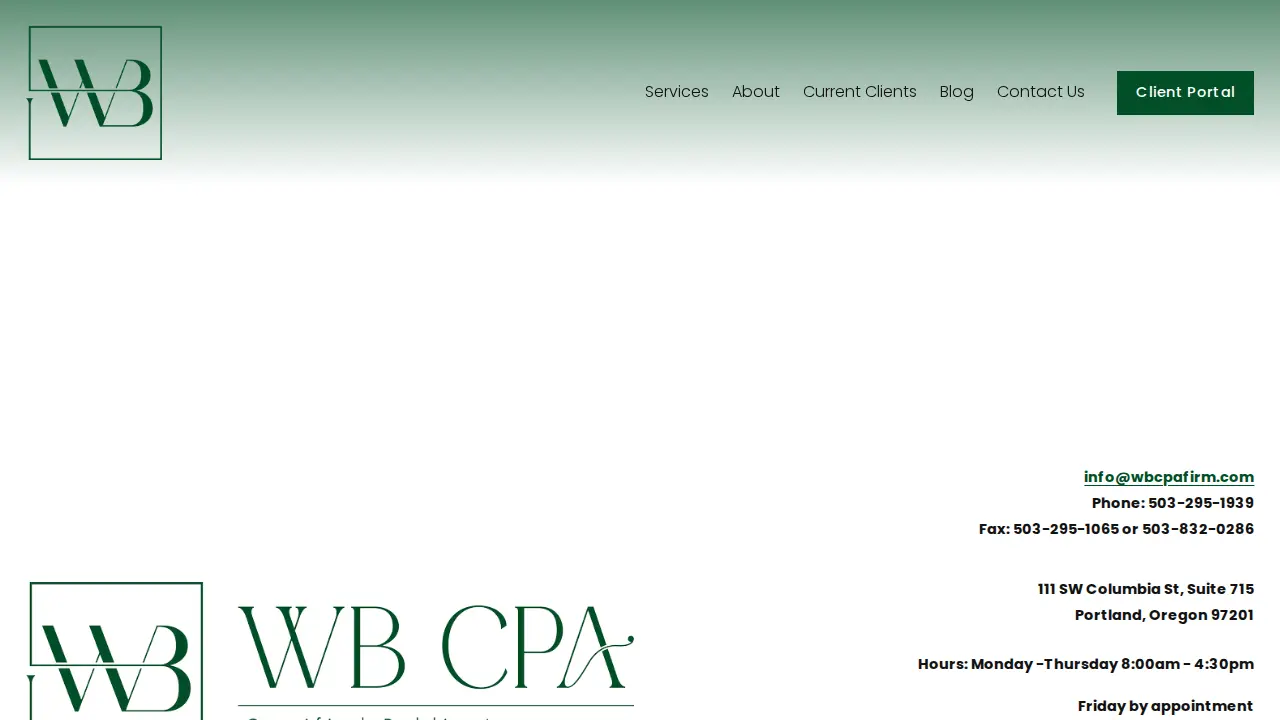 WB CPA page