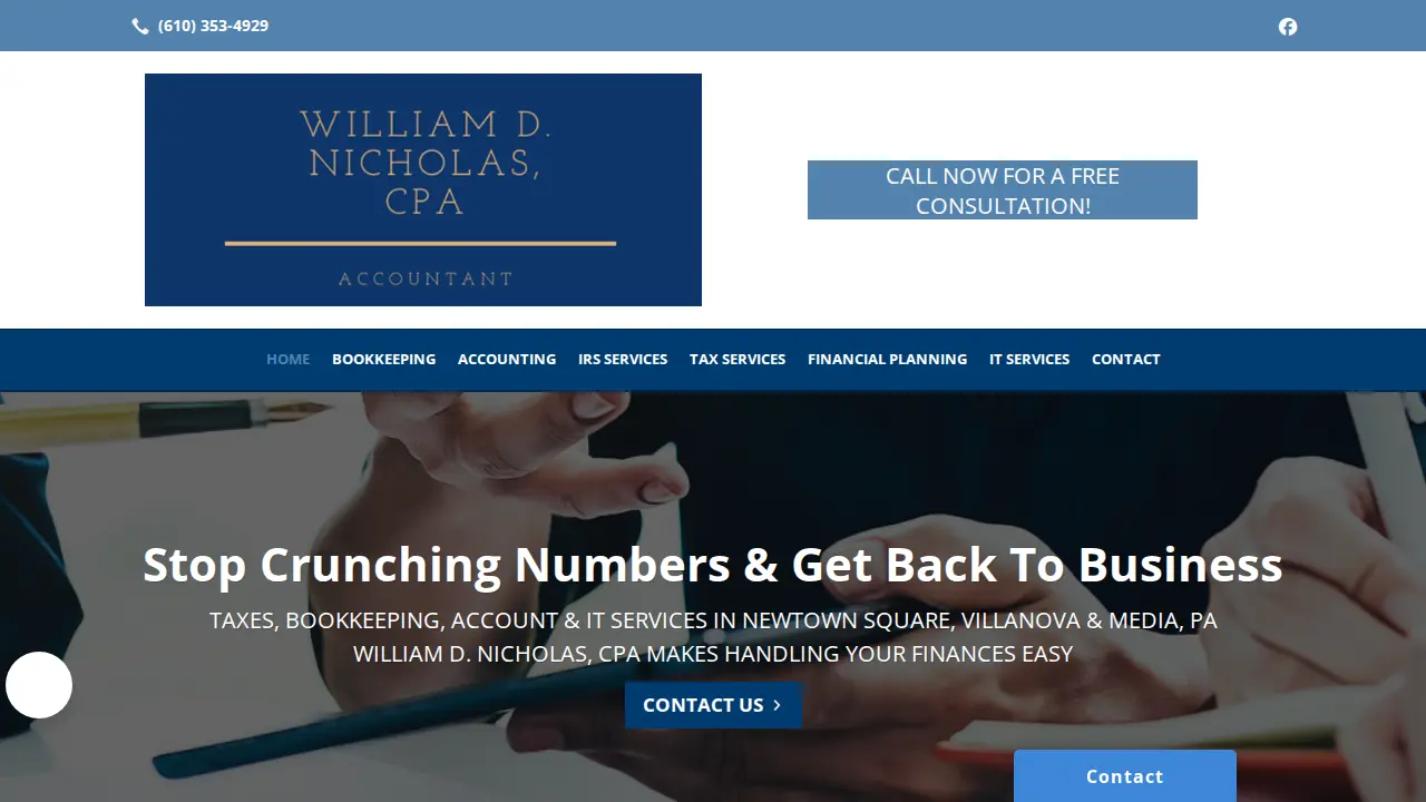 William D. Nicholas, CPA