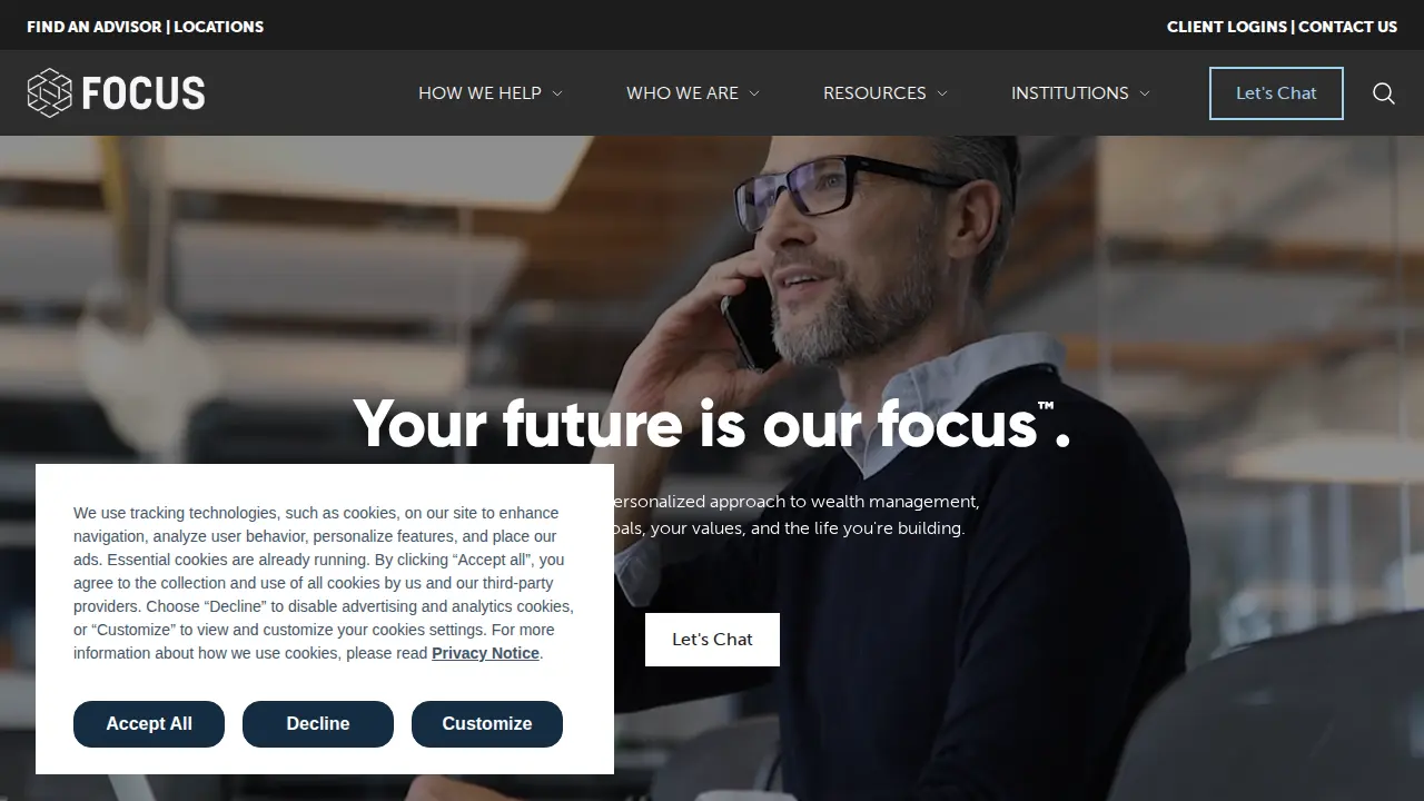 Focus Partners Wealth page