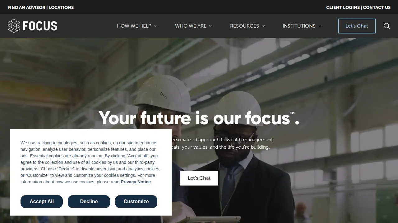 Focus Partners Wealth page