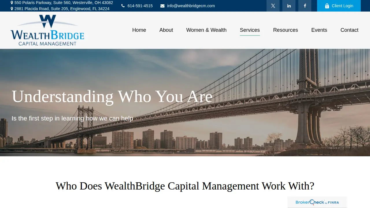 WealthBridge Capital Management page