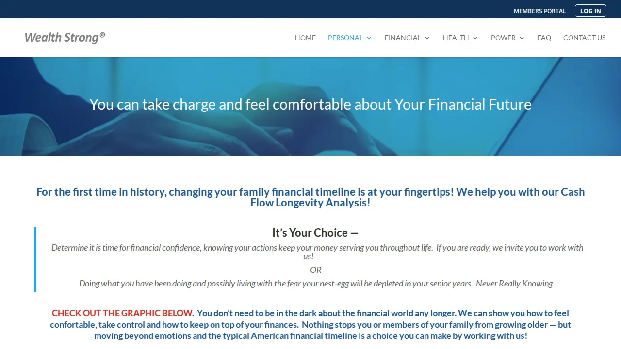 Wealthstrong International page