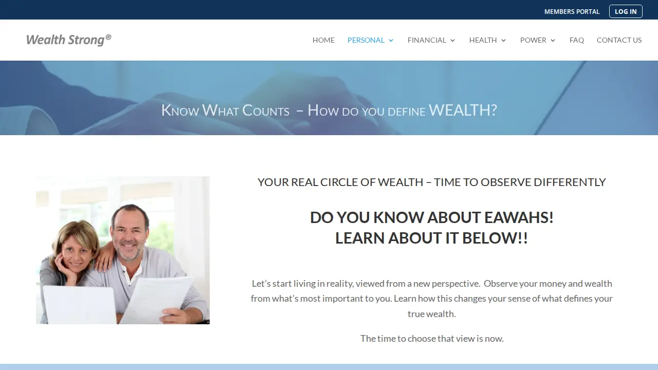 Wealthstrong International page