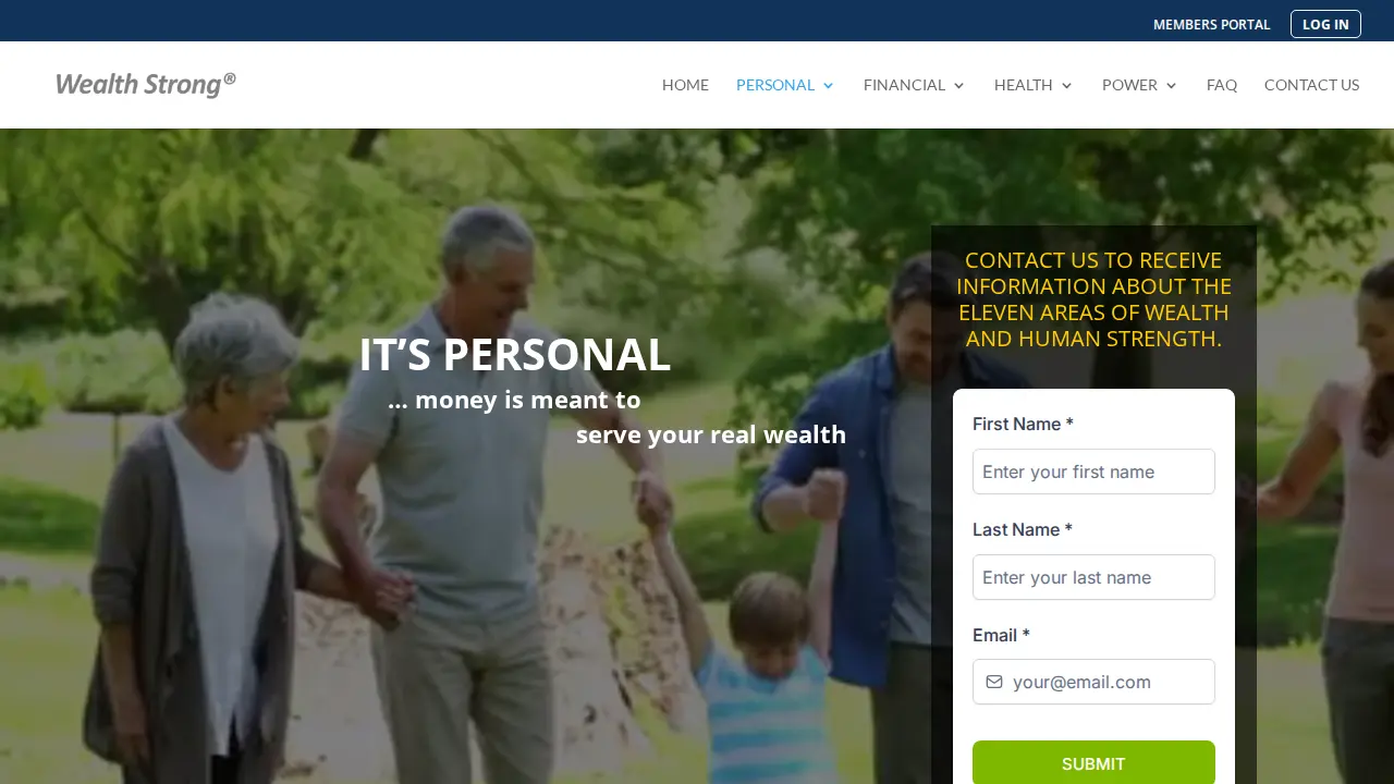 Wealthstrong International page