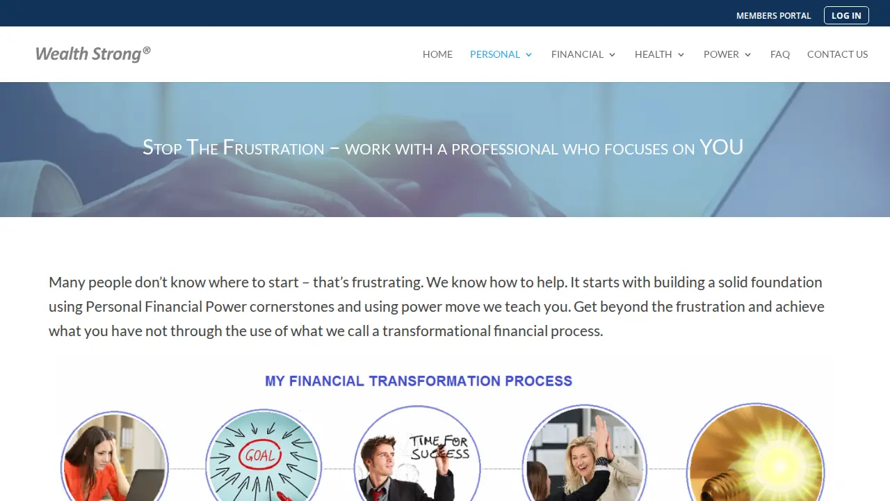 Wealthstrong International page