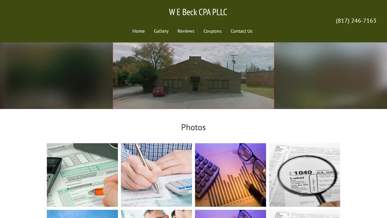 W E Beck CPA PLLC page