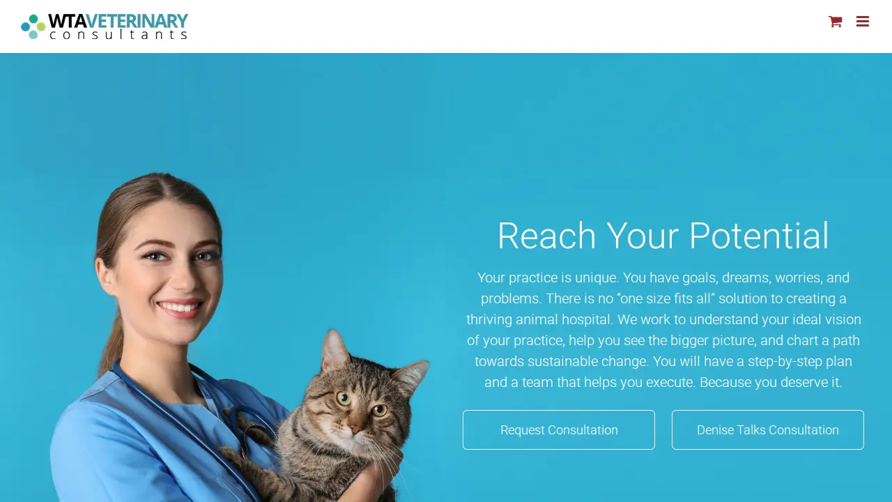 WTA Veterinary Consultants page