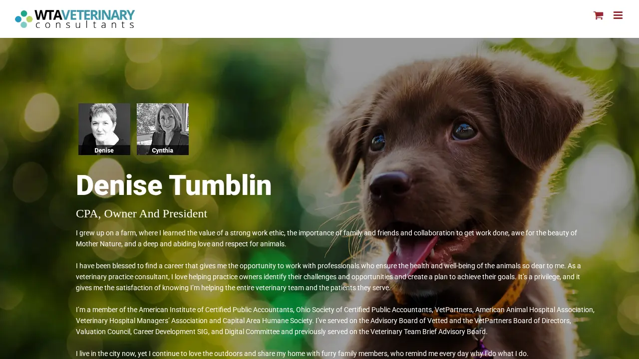WTA Veterinary Consultants page